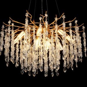 Octagon & Marquise Tree Branch Crystal Chandelier - SKU 5044 view 1