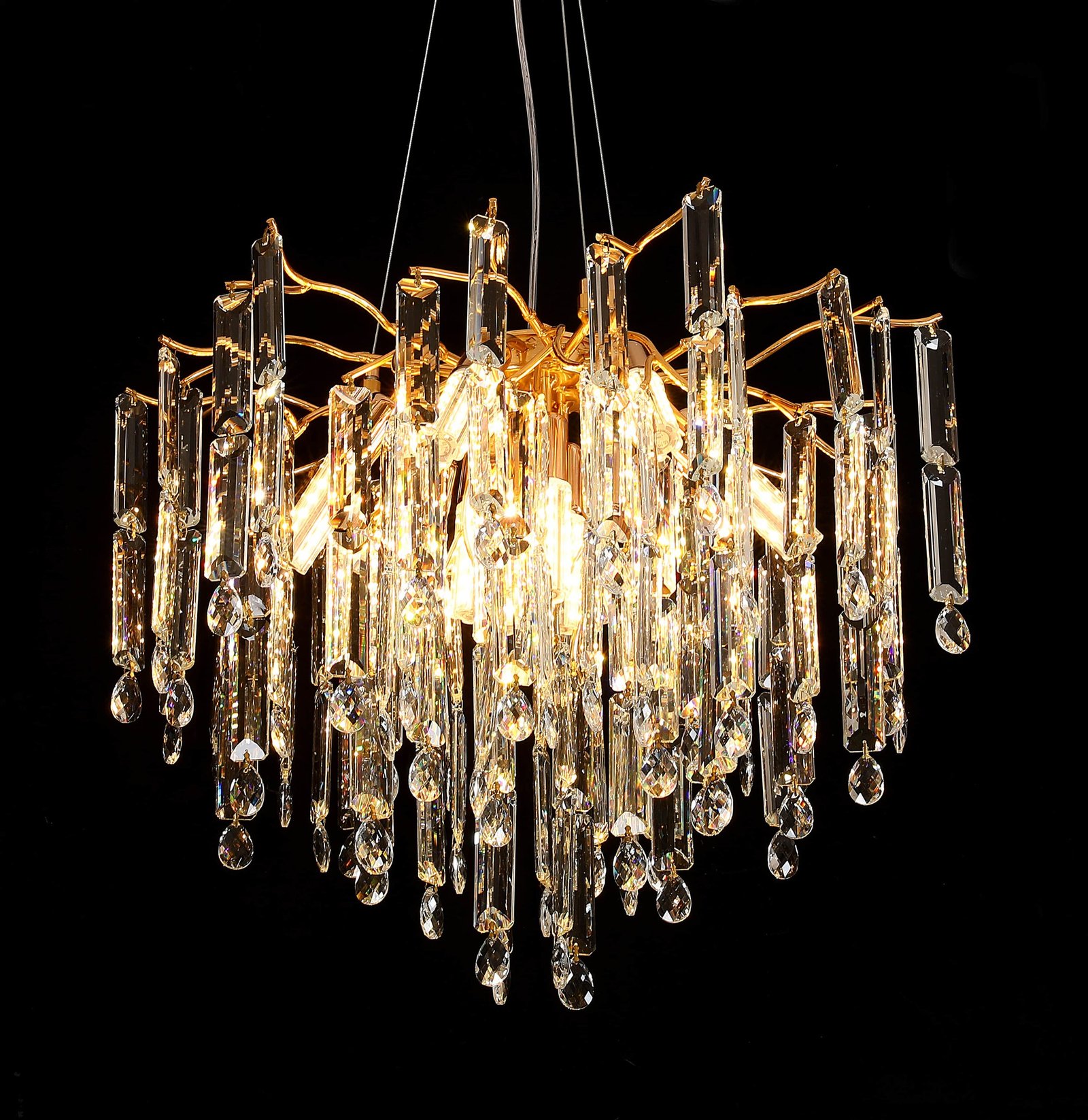 Pagoda Bar Modern Crystal Chandelier (6002)