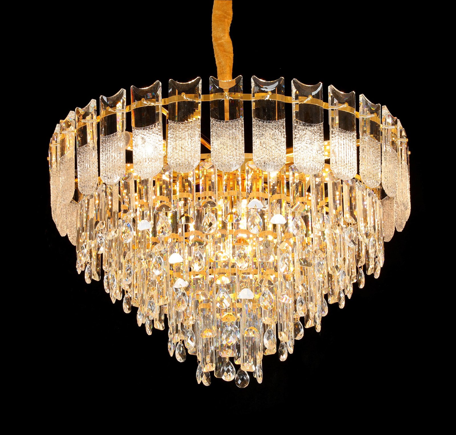 Palazzo Gold Crystal Chandelier (8802)