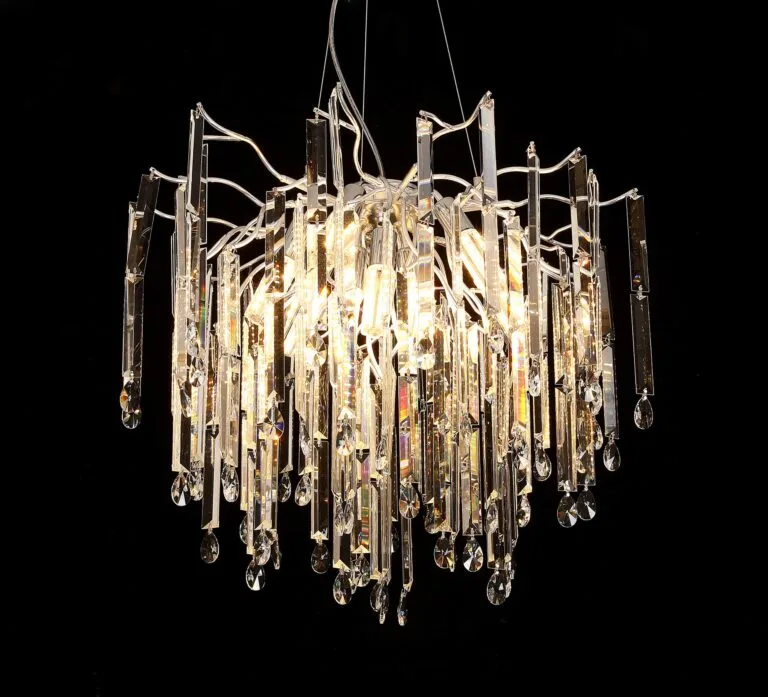 Prism Bar Modern Crystal Chandelier - SKU 6001 view 1