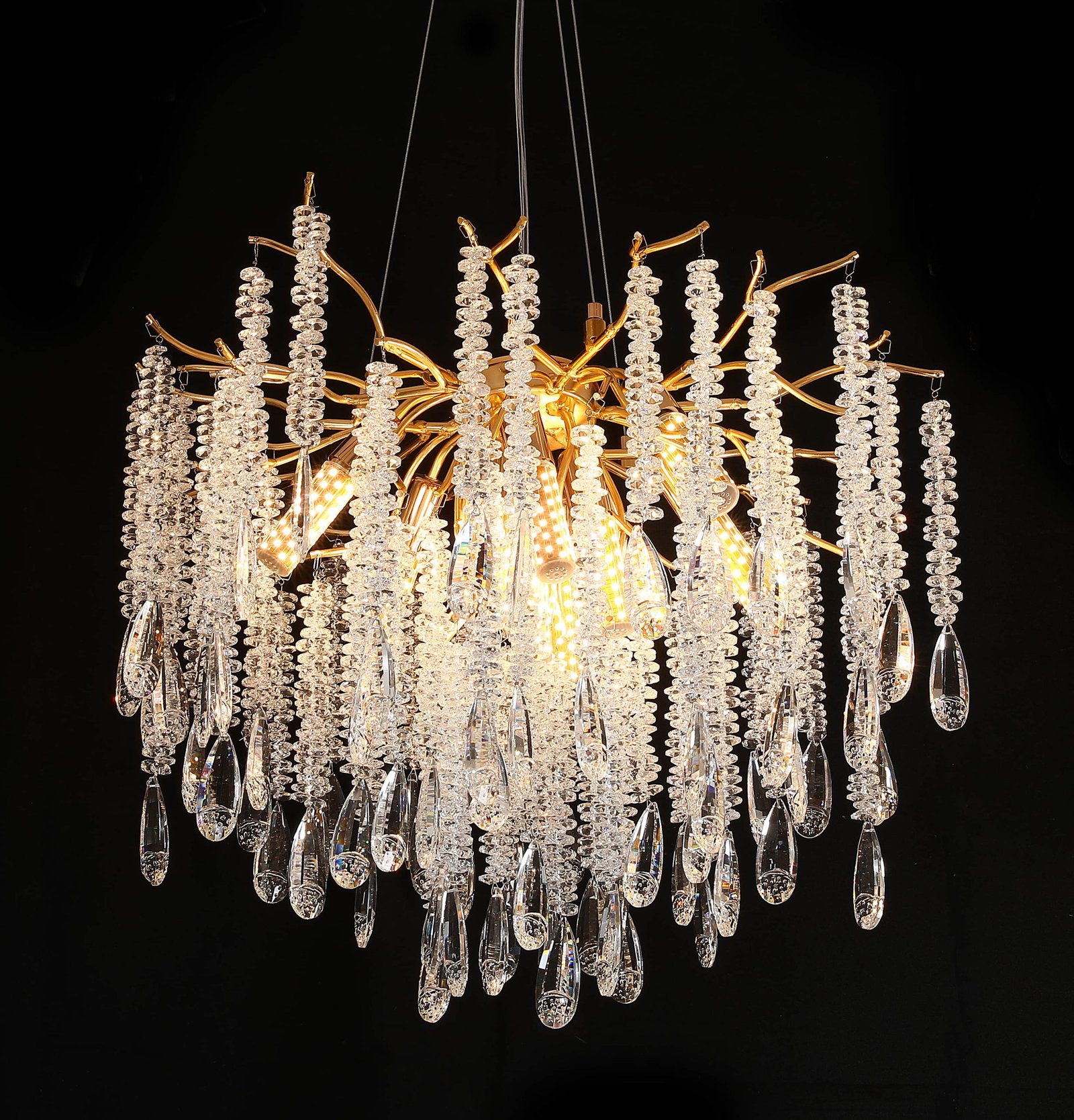 Scarab Tree Branch Crystal Chandelier (5021)