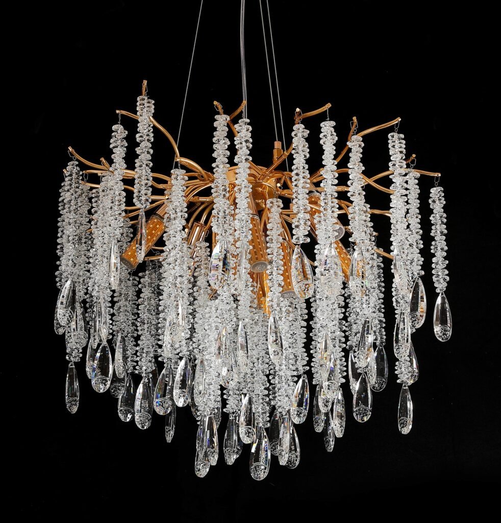 Scarab Tree Branch Crystal Chandelier (5021) product view