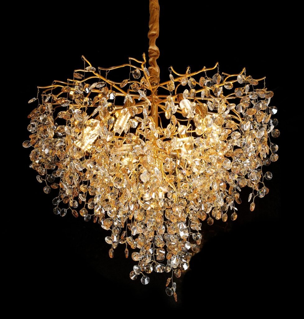 Shell A Tree Branch Crystal Chandelier - SKU 5034A view 4