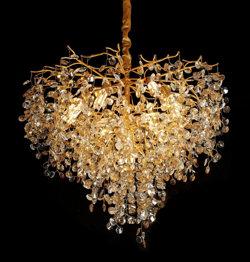 F02-5034 Shell Drop Chandelier