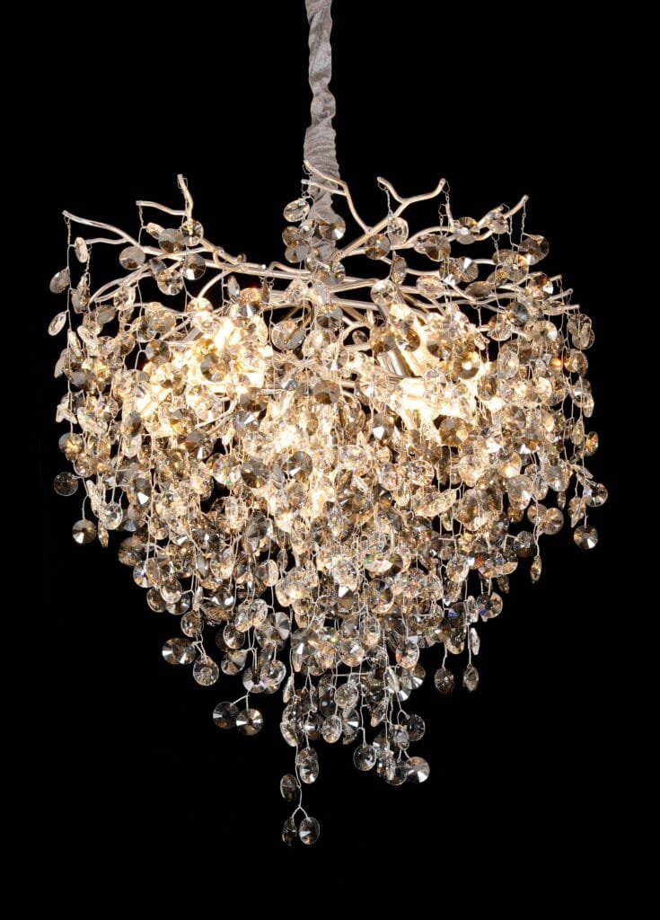 Sunflower A Tree Branch Crystal Chandelier - SKU 5012A view 8