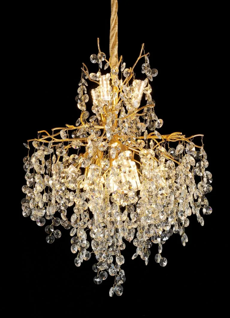 Sunflower B Tree Branch Crystal Chandelier - SKU 5012B view 2