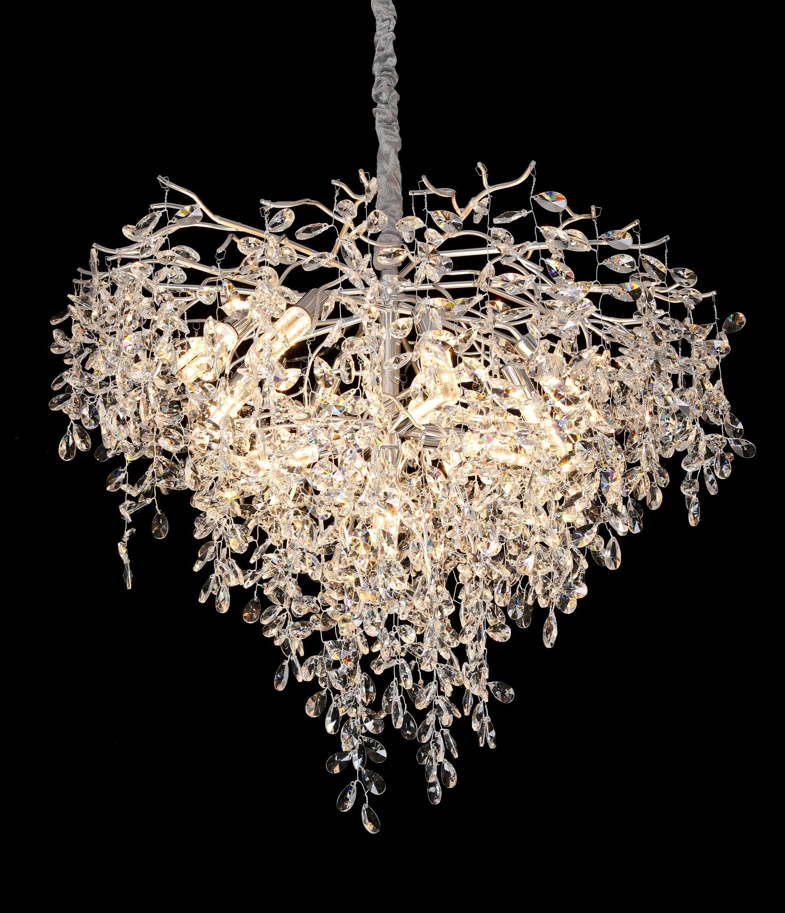 Teardrop A Tree Branch Crystal Chandelier (5018A)