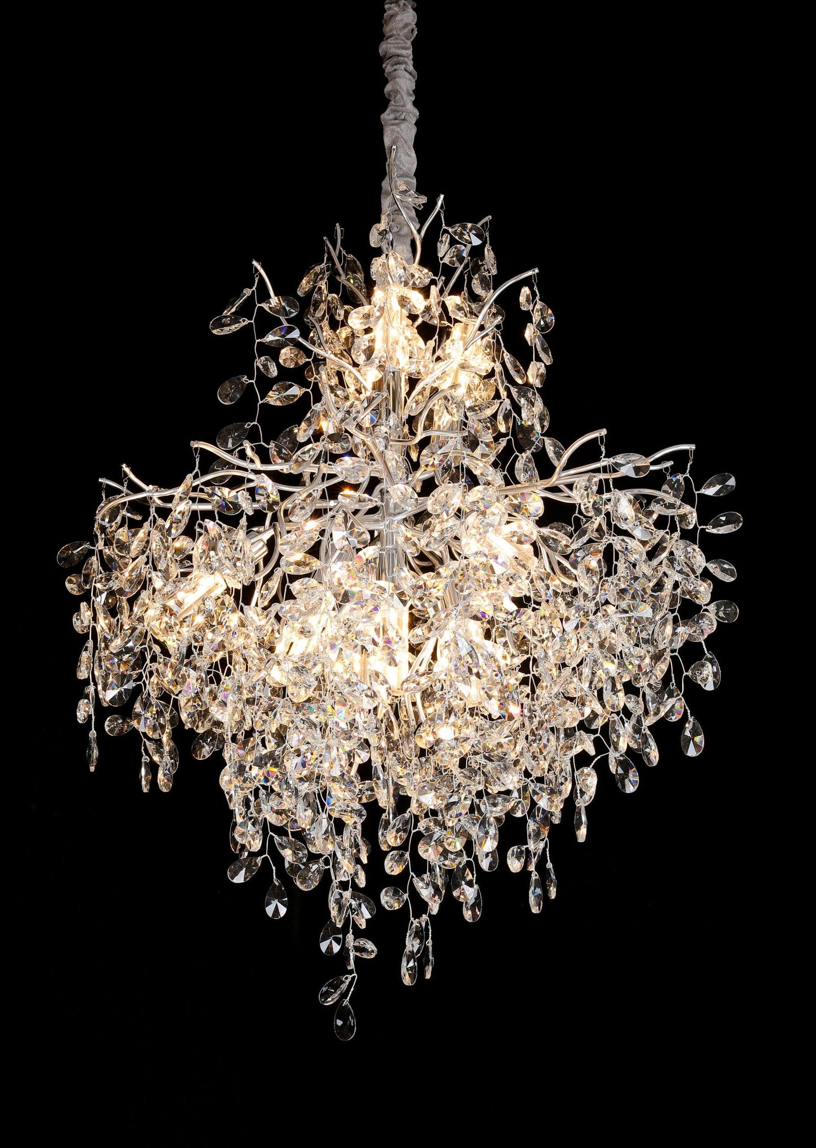 Teardrop B Tree Branch Crystal Chandelier (5018B)
