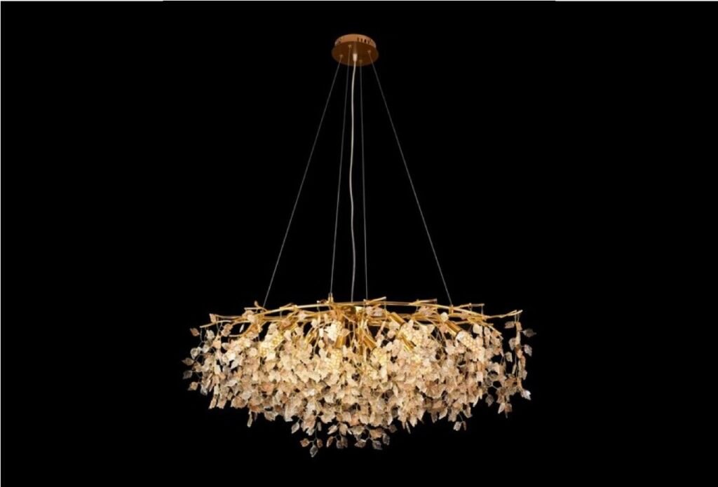 F01-5043 Cube Drop Chandelier